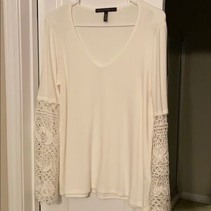 White House Black Market like new long sleeve top